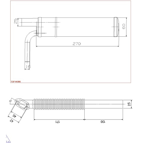 Canister dimension drawing