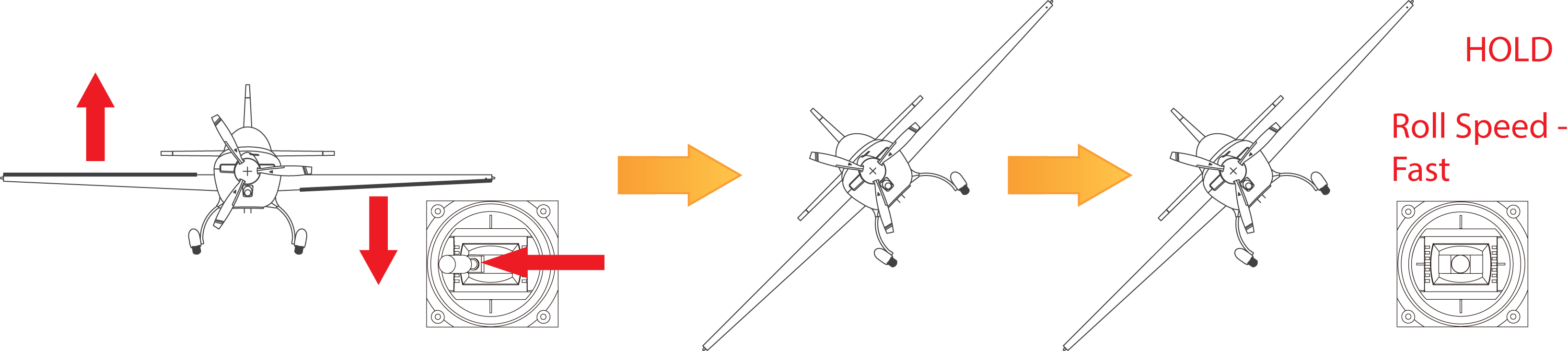 Aileron Enhancement Mode Diagram