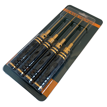 Extra Hard Titanium Hex Screwdriver (L170mm)