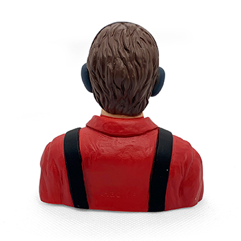 1/6th Scale Male Civilian Pilot Bust