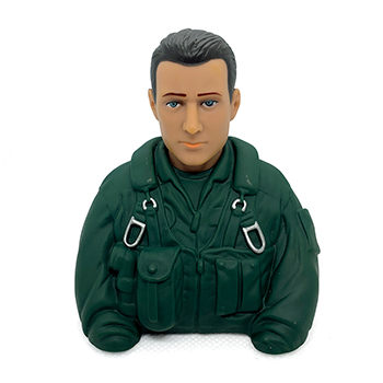 1/6th Scale Jet Pilot with moveable Head