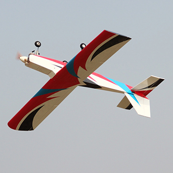 Pilot-RC 90in Trainer V2 - White/Carbon/Blue