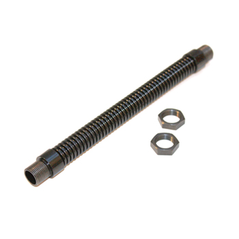 Saito Flexible Exhaust Pipe with Nut, 10mm