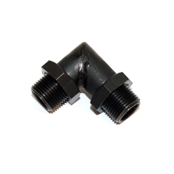 Saito Muffler Right Angle Manifold, M12