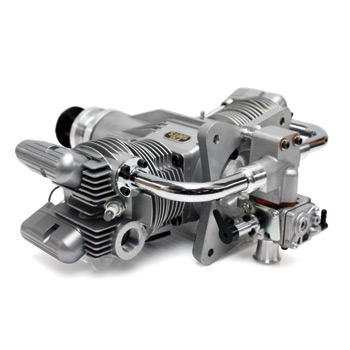 Saito FG-100TS Petrol Twin