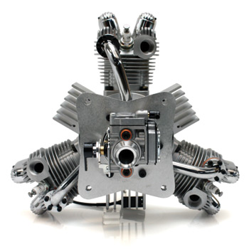 Saito FG-90R3 Four-Stroke Radial Petrol(Gas) Engine