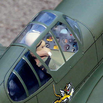 Curtiss P-40 61.8in Wingspan ARF