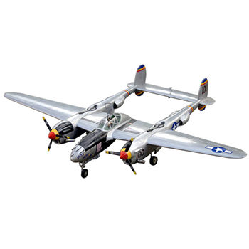 P-38 Lightning (Silver) 82.6in Wingspan ARF