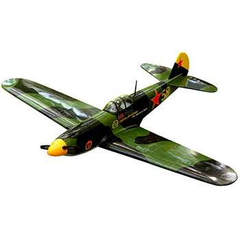 Yak-1 (Green Camo) 59.8in Wingspan