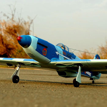 Yak-9 (Soviet) 59.8in Wingspan