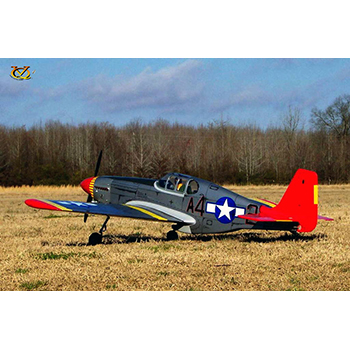 P-51B Mustang 'Tuskegee Airman' 58.2in Wingspan