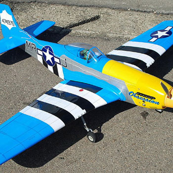 P-51D Obsession 58.2in Wingspan ARF