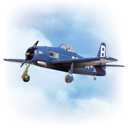 VQ Model F8F Bearcat 30cc ARF