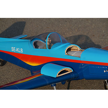 Zlin 526 Akrobat 63.4in Wingspan 